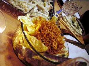 Mark's mum gave us the recipe for this side dish. It was a hit.