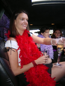 Champagne all round