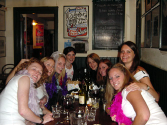 Post dinner grins.