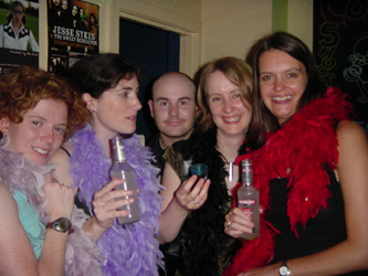 No idea who that bloke is in the middle of the picture.