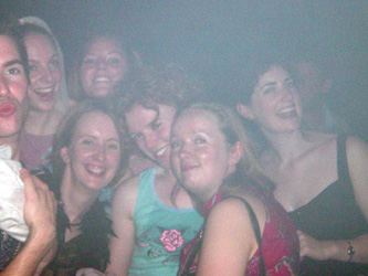 Smoky, sweaty, crowded dance floor. Excellent.